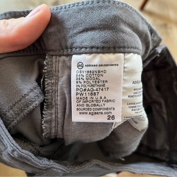 NWT Adriano Goldschmied AG Jodi Flare Crop Jeans - Picture 4 of 10